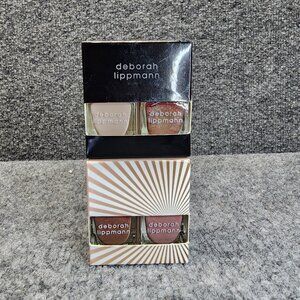4 Deborah Lippmann Nail Polish 0.27 fl.oz. Mini Pink Glitter Modern Love